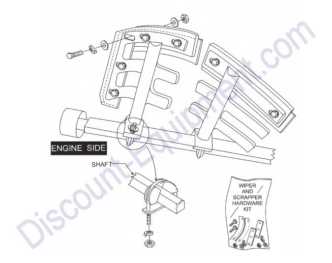 Engine Side Paddle Assembly